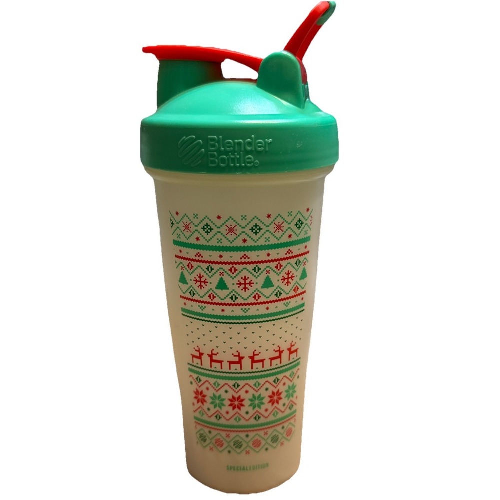 Blender Bottle Classic 28 oz. Special Edition Shaker w/ Loop Top‎ - Christmas